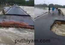 முல்லைத்தீவு வட்டுவாகல் பாலத்தால் பயணிக்க தடை